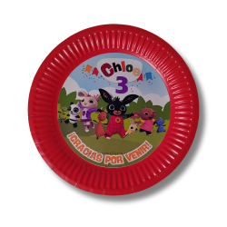 Platos de Cartón Ecológicos (5uds)