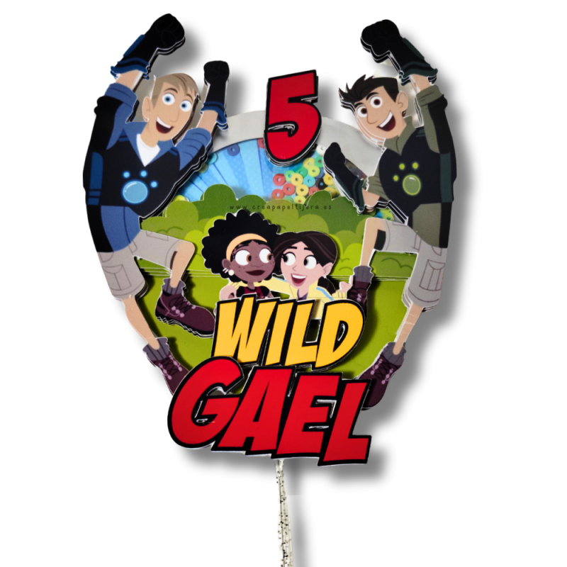 Topper para Pastel 3D Topper para Pastel 3D