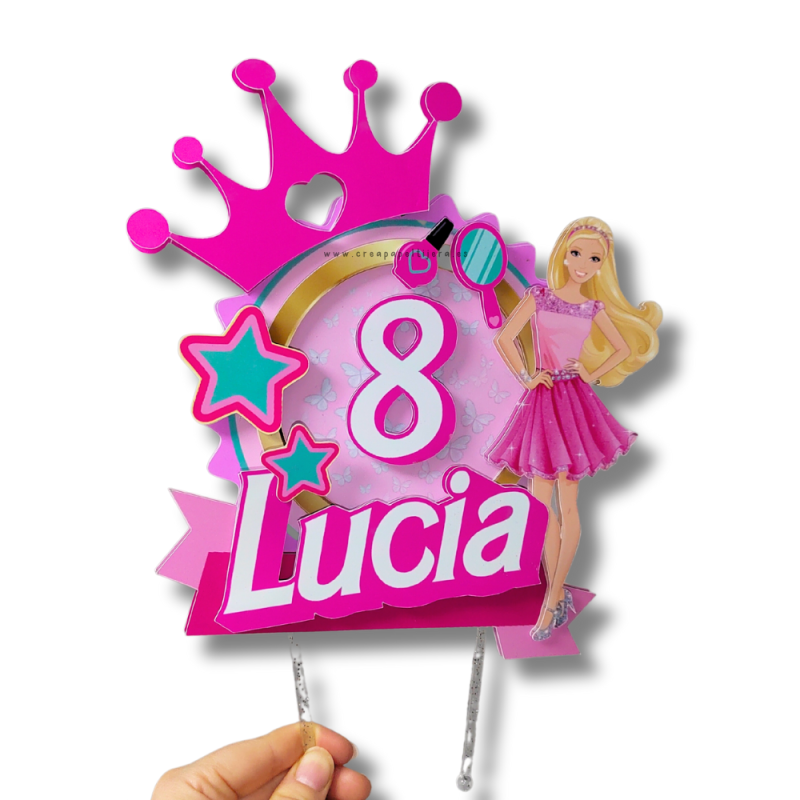 Topper para Pastel 3D Topper para Pastel 3D