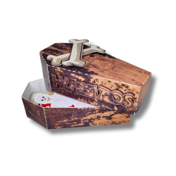 Caja de Ataúd con Huesitos