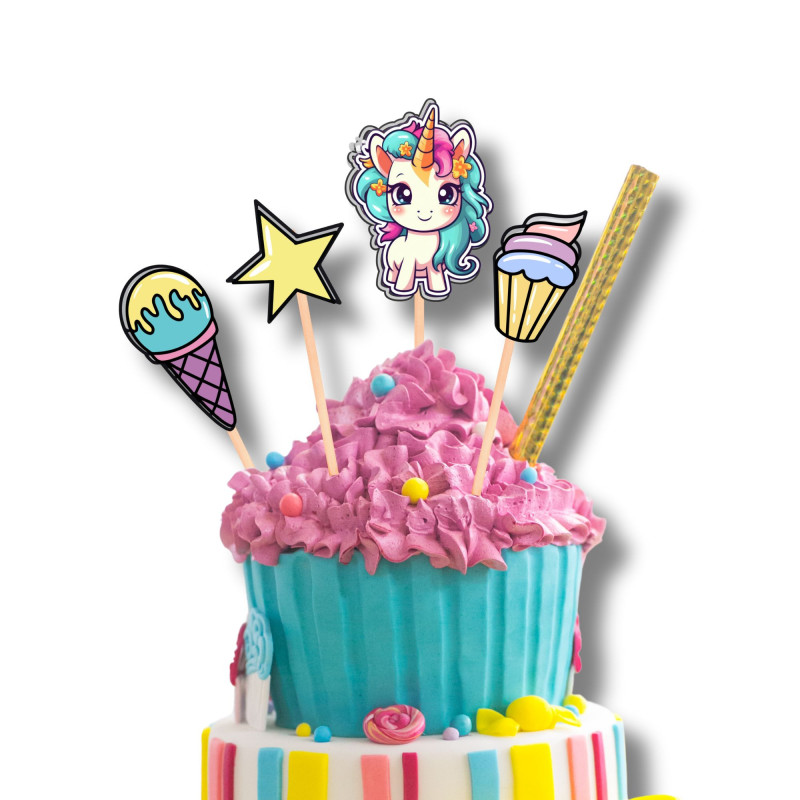 Mini Toppers (3 ud.)